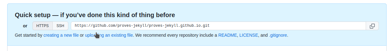 Clonar repositori buit