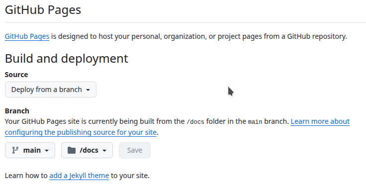 Github Branch Folder